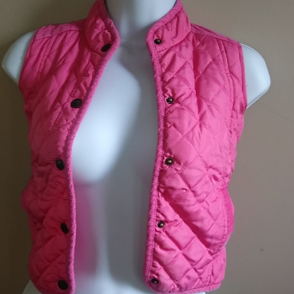 Pink winter vest | Size 6